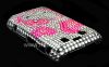 Photo 18 — Plastic bag-cover with rhinestones for BlackBerry 9700/9780 Bold, A series of "Hello Kitty" Pink