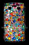 Photo 7 — Plastic bag-cover with rhinestones for BlackBerry 9700/9780 Bold, A series of "placer"