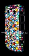 Photo 9 — Plastic bag-cover with rhinestones for BlackBerry 9700/9780 Bold, A series of "placer"