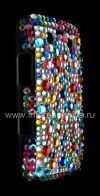 Photo 10 — Plastic bag-cover with rhinestones for BlackBerry 9700/9780 Bold, A series of "placer"