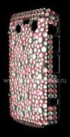 Photo 21 — Plastic bag-cover with rhinestones for BlackBerry 9700/9780 Bold, A series of "placer"