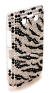 Photo 4 — Plastic bag-cover with rhinestones for BlackBerry 9700/9780 Bold, A series of "Zebra"