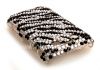 Photo 6 — Plastic bag-cover with rhinestones for BlackBerry 9700/9780 Bold, A series of "Zebra"