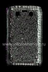 Photo 8 — Plastic bag-cover with rhinestones for BlackBerry 9700/9780 Bold, A series of "Zebra"