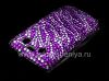 Photo 11 — Plastic bag-cover with rhinestones for BlackBerry 9700/9780 Bold, A series of "Zebra"