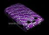 Photo 12 — Plastic bag-cover with rhinestones for BlackBerry 9700/9780 Bold, A series of "Zebra"