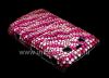 Photo 18 — Plastic bag-cover with rhinestones for BlackBerry 9700/9780 Bold, A series of "Zebra"