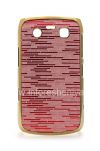 Photo 1 — Plastic bag-cover "Fireworks" for BlackBerry 9700/9780 Bold, Gold / Red