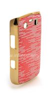 Photo 4 — Plastic bag-cover "Fireworks" for BlackBerry 9700/9780 Bold, Gold / Red