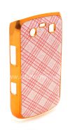 Photo 4 — Plastique "GridCell" Case Cover pour BlackBerry 9700/9780 Bold, Bronze / Rouge