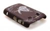 Photo 6 — Plastic bag-cap with laser engraved for BlackBerry 9700/9780 Bold, Brown Butterfly