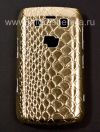 Photo 1 — Plastic bag-cover "Ornament" for BlackBerry 9700/9780 Bold, The series "Fish", Gold