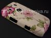 Photo 8 — Plastic bag-cover "Ornament" for BlackBerry 9700/9780 Bold, Series "Flowers", beige