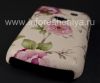Photo 10 — Plastic bag-cover "Ornament" for BlackBerry 9700/9780 Bold, Series "Flowers", beige