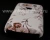 Photo 5 — Plastic bag-cover "Ornament" for BlackBerry 9700/9780 Bold, Series "Flowers", White