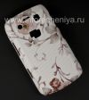 Photo 6 — Plastic bag-cover "Ornament" for BlackBerry 9700/9780 Bold, Series "Flowers", White