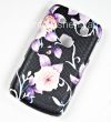 Photo 4 — Plastic bag-cover "Ornament" for BlackBerry 9700/9780 Bold, A series of "Flowers," Black