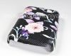 Photo 5 — Plastic bag-cover "Ornament" for BlackBerry 9700/9780 Bold, A series of "Flowers," Black