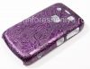 Photo 2 — Plastic bag-cover "Ornament" for BlackBerry 9700/9780 Bold, A series of "Grapevine", Lilac