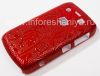 Photo 4 — Plastic bag-cover "Ornament" for BlackBerry 9700/9780 Bold, A series of "Grapevine", Red
