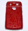 Photo 6 — Plastic bag-cover "Ornament" for BlackBerry 9700/9780 Bold, A series of "Grapevine", Red