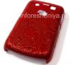 Photo 8 — Plastic bag-cover "Ornament" for BlackBerry 9700/9780 Bold, A series of "Grapevine", Red