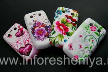 Silicone Case sealed with a pattern for BlackBerry 9700/9780 Bold