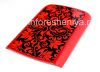 Photo 3 — Exclusive Couverture arrière pour BlackBerry 9700/9780 Bold, Série "Flower pattern" Rouge