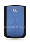 Photo 1 — Exclusive Couverture arrière pour BlackBerry 9700/9780 Bold, Métal / plastique bleu "Mersedes-Benz"