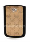 Photo 1 — Exclusive Couverture arrière pour BlackBerry 9700/9780 Bold, Métal / plastique, bronze "D & G"