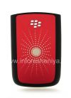 Photo 1 — Exclusive Couverture arrière pour BlackBerry 9700/9780 Bold, Métal / plastique, rouge, "Sun"
