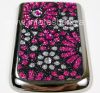 Photo 5 — Eksklusif Kembali Cover untuk BlackBerry 9700 / 9780 Bold, Dengan payet dan rhinestones, bunga