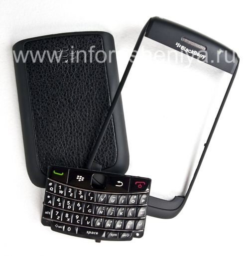 Photogallery for BlackBerry 9700 / 9780 Bold জন্য রঙিন মন্ত্রিসভা, ম্যাট ব্ল্যাক কভার &quot;স্কিন&quot; product