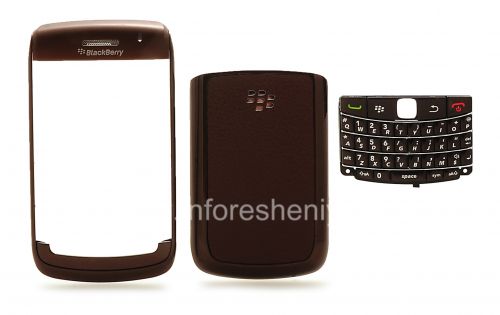 Photogallery for BlackBerry 9700 / 9780 Bold জন্য রঙিন মন্ত্রিসভা, ঝিলিমিলি ব্রাউন, কভার &quot;স্কিন&quot; product