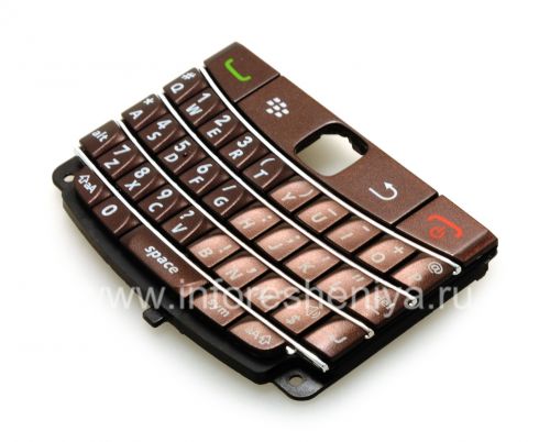 Photogallery for BlackBerry 9700 / 9780 Bold জন্য রঙিন মন্ত্রিসভা, ঝিলিমিলি ব্রাউন, কভার &quot;স্কিন&quot; product