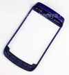 Photo 6 — Color del caso para BlackBerry 9700/9780 Bold, Dark Blue espumoso, cubierta "de piel"