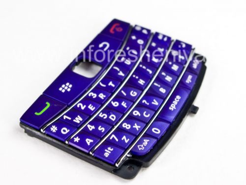 Photogallery for BlackBerry 9700 / 9780 Bold জন্য রঙিন মন্ত্রিসভা, ডার্ক ব্লু ঝিলিমিলি, কভার &quot;ত্বক&quot; product