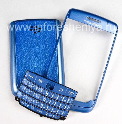 Photogallery for BlackBerry 9700 / 9780 Bold জন্য রঙিন মন্ত্রিসভা, ঝিলিমিলি নীল-ধূসর, &quot;ত্বক&quot; আবরণ product