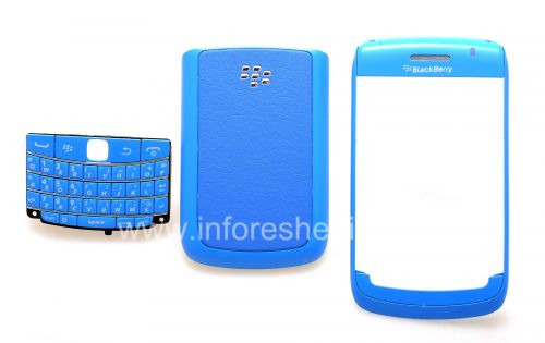 Photogallery for BlackBerry 9700 / 9780 Bold জন্য রঙিন মন্ত্রিসভা, ব্লু মাজা, কভার &quot;স্কিন&quot; product