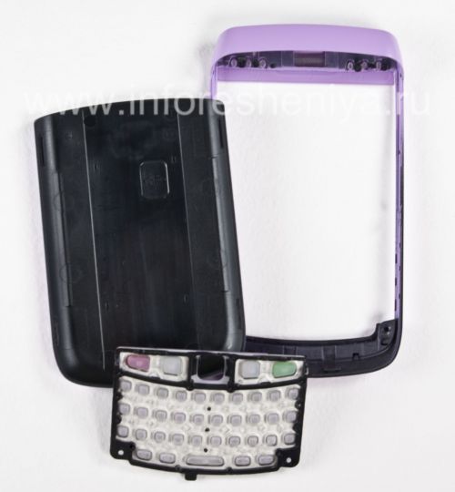 Photogallery for BlackBerry 9700 / 9780 Bold জন্য রঙিন মন্ত্রিসভা, বেগুনি ম্যাট, কভার &quot;স্কিন&quot; product