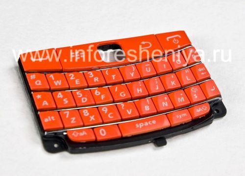 Photogallery for BlackBerry 9700 / 9780 Bold জন্য রঙিন মন্ত্রিসভা, অরেঞ্জ মাজা, কভার &quot;স্কিন&quot; product