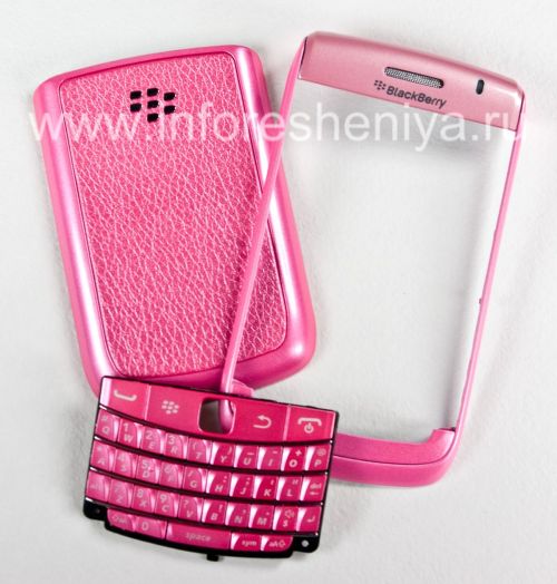 Photogallery for BlackBerry 9700 / 9780 Bold জন্য রঙিন মন্ত্রিসভা, ঝিলিমিলি গোলাপী, কভার &quot;ত্বক&quot; product