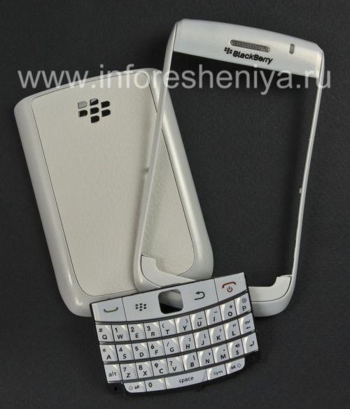 Photogallery for BlackBerry 9700 / 9780 Bold জন্য রঙিন মন্ত্রিসভা, পার্ল হোয়াইট ঝিলিমিলি, কভার &quot;ত্বক&quot; product