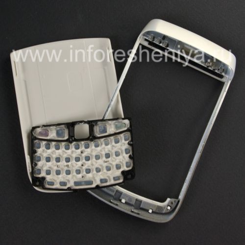 Photogallery for BlackBerry 9700 / 9780 Bold জন্য রঙিন মন্ত্রিসভা, পার্ল হোয়াইট ঝিলিমিলি, কভার &quot;ত্বক&quot; product