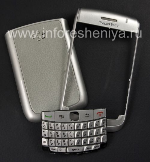 Photogallery for BlackBerry 9700 / 9780 Bold জন্য রঙিন মন্ত্রিসভা, ঝিলিমিলি সিলভার, কভার &quot;স্কিন&quot; product