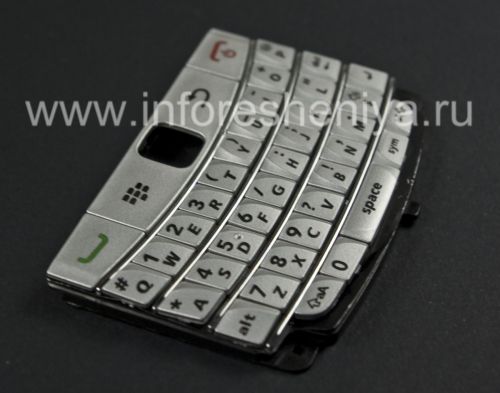 Photogallery for BlackBerry 9700 / 9780 Bold জন্য রঙিন মন্ত্রিসভা, ঝিলিমিলি সিলভার, কভার &quot;স্কিন&quot; product