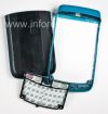 Photo 2 — Case de couleur pour BlackBerry 9700/9780 Bold, Turquoise couverture en papier glacé, "cuir"