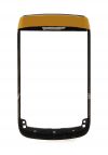 Photo 8 — warna eksklusif untuk tubuh BlackBerry 9700 / 9780 Bold, Emas / Black glossy cover, "kulit"