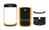 Photo 20 — umbala Exclusive for the body BlackBerry 9700 / 9780 Bold, Gold / Black cover ecwebezelayo, "isikhumba"