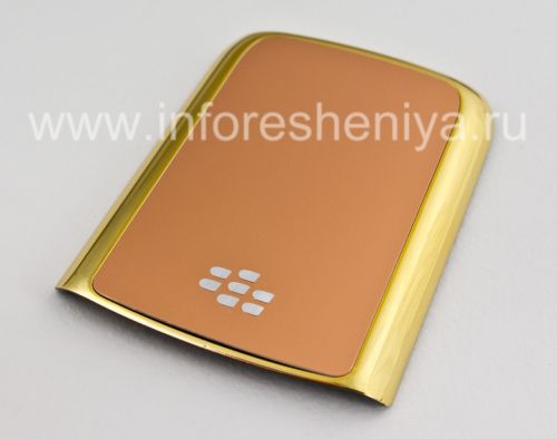 Photogallery for ブラックベリー9700/9780 Boldのための排他的なカラーケース, ゴールド/砂光沢のある、金属カバー product